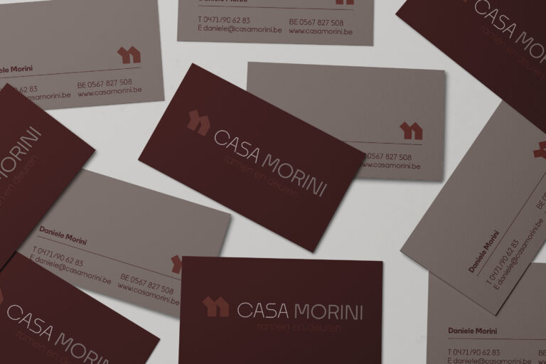 Ontwerp visitekaart Casa Morini